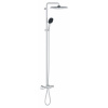 Grohe Vitalio Comfort Sprchový set s vaňovým termostatom, 25x25 cm, 2 prúdy, chróm 26984001-GR
