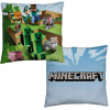 HALANTEX Minecraft vankúš Caves 40×40 cm – oboustranný design, licencovaný motiv