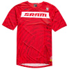 TLD DRES S KRÁTKÝM RUKÁVEM SKYLINE AIR SRAM ROOTS FIERY RED (33749801) S