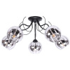 Svietidlá - Závesné svietidlá - STYLOWA LAMPA WISZĄCA SYPIALNIA SALON KLOSZ CHROM (Svietidlá - Závesné svietidlá - STYLOWA LAMPA WISZĄCA SYPIALNIA SALON KLOSZ CHROM)