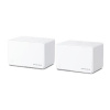 TP-LINK router Halo H80X(2-pack) 2,4 GHz + 5 GHz (dual-band), extender, prístupový bod, IPv6, více než 1000 MbpsMbps, interný anté