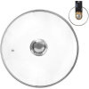 Orion pokrievka sklenená nerez úchyt 26cm