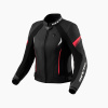 REVIT dámska kožená bunda na motocykel XENA 4, čierna/ružová, veľ. 46/3XL