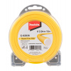 Makita E-02836 struna nylonová Pro 3,0mm, 15m, žlutá, kulatá