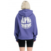 Alpha Industries dámska mikina Logo Backprint W night purple Farba: fialová, Veľkosti dámske: XS