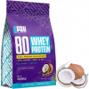 Proteínová výživa koncentrát bielkovín - WPC 6PAK Nutrition prášok 908 g kokosová príchuť