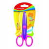 Školské ozdobné nožnice cik-cak 13cm MIX farieb