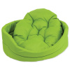 Pelech DOG FANTASY ovál s vankúšom zelený 48 cm