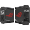 ASUS GT6 2-pack black Wireless AX10000 ROG Rapture Wifi 6 Tri-band Gaming Mesh System 90IG07F0-MU9A20