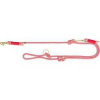 Soft Rope predlžovací okrúhle tkané vodítko, S-XL: 2.00 m/ 10 mm, červená/krémová