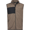 TEE JAYS TJ9122 MOUNTAIN / Pánska fleecová vesta - clay/black M