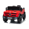mamido Elektrické autíčko Mercedes Unimog červené