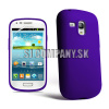 Silikónový obal Samsung Galaxy S III Mini – Soft – fialová