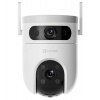 EZVIZ IP kamera H9c 3MP/ duální/ PTZ/ Wi-Fi/ 3Mpix/ krytí IP65/ objektiv 2,8mm/6mm/ H.265/ IR přísvit až 30m/ bílá (CS-H9c-R100-8H33WKFL)