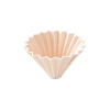 Origami keramický dripper M matně růžový