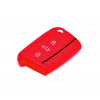 Obal na kľúče ŠKODA KAROQ 2017 a viac RED silikón