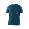 CXS CXS Tričko CXS MOVADO, funkční, krátký rukáv, pánské, tmavě modré - M Modrá, M