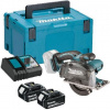 Makita Náradie - 18V AKU okružná píla na kov 136 mm, 2x aku 5,0 Ah LXT, nabíjačka DCS552RTJ