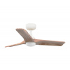 FARO Barcelona FARO 33805WT-1TW - LED stmievateľný ventilátor HEYWOOD S 10W/230V drevo/biela pr FA33805WT-1TW + záruka 3 roky zadarmo + záruka 3 roky zadarmo