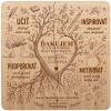 Bambusové podtácky puzzle – darček pre pani učiteľku