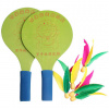 Battledore drevené rakety na bedminton zelená varianta 32366 - 32366