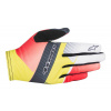 Alpinestars F-Lite DEPTH rukavice Red White Acid Yellow L