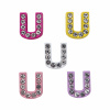 Nojomojo Písmeno U Prívesok na náramok 10 ks