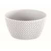 kvetináč 24cm SPLOFY DSPM240-S449 biely plastový PROSPERPLAST