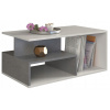 Záhradný stôl, stolík - Moderná stolová lavica 90 cm biely betónový nábytok salón (Moderná stolová lavica 90 cm biely betónový nábytok salón)