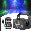 DISCO PROJEKTOR GUĽA LASER LED RGB STROBOSKOP NA PÁRTY + DIAĽKOVÉ OVLÁDANIE