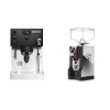Rancilio Silvia PRO X, černá + Eureka Mignon Specialita, NX black