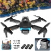 DRON S KAMEROU 4K, DRON FPV WIFI PRE ZAČIATOČNÍKOV, 360° OBCHÁDZANIE PREKÁŽOK
