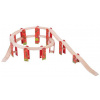 Príslušenstvo k vláčkodráze Bigjigs Rail viacúrovňový set koľají (691621091210)