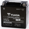 motobaterie 12V, YTX14, 12,6Ah, 200A, bezúdržbová MF AGM 150x87x145, YUASA originál (aktivovaná ve výrobě)
