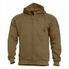 Rozopínateľná mikina s kapucňou Pentagon Leonidas 2.0 Tactical Hoodie Coyote XXL