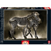 Educa Puzzle Genuine Zebry 500 dielov 16359 čierno-biele