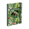 Baagl A4 Dinosaurus zelená