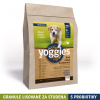 2kg Yoggies Kozie mäso&zelenina, hypoalergénne granule lisované za studena s probiotikami