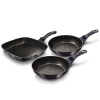 Sada panvíc s mramorovým povrchom 3 dielna Berlingerhaus Metallic Line Carbon Pro Edition BH-6904