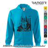 Mikina RANGER® - VLK - a 4XL Modrá