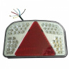 Združené LED svetlo na prívesný vozík - 4 prvkové / ľavé zadné ECER (243,6x148,5x48mm)