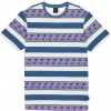 pánske tričko HUF MONARCH STRIPE KNIT Pale Aqua L