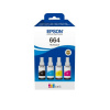 Atramentová kazeta Epson C13T66464A 4 ks kompatibilná čierna azúrová purpurová žltá