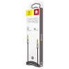 Baseus Baseus Audio Yiven M30 Cable 1M Silver/Black (CAM30-BS1)