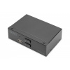 DIGITUS 2-portový KVM prepínač, 4K 60Hz, 2xDisplayPort IN, 1xDisplayPort OUT, 2xUSB, 2xAudio IN&OUT (DS-12851)