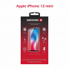 Sklo Swissten Full Glue, Color Frame, Case Friendly pre Apple iPhone 12 Mini Čierne 54501775
