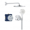 Podomietkový systém Grohe Precision SmartControl s termostatickou batériou, chróm 34877000