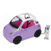 Barbie bábika konvertibilné auto s elektrickou nabíjacou stanicou ZA5527 Barbie