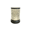Stolová lampa BRILLO V-14,5 cm bezfarebná 2,5 W LED USB 3000, 4000, 6000K s dotykovou obrazovkou