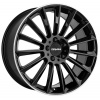 CARMANI 17 8x19 5x112 ET45 black lip polished